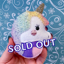 Load image into Gallery viewer, LIMITED EDITION! Collectable Hug - Scarf Buddy Unicorn Essential Oil Diffuser Plushie