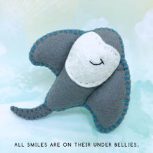 Load image into Gallery viewer, Pocket Hug -  Solid Color Stingrays Essential Oil Diffuser Plushies
