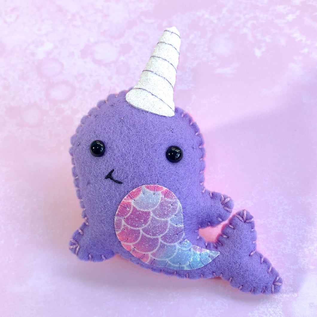 Narwhal Hug - Essential Oil Diffuser Plushie