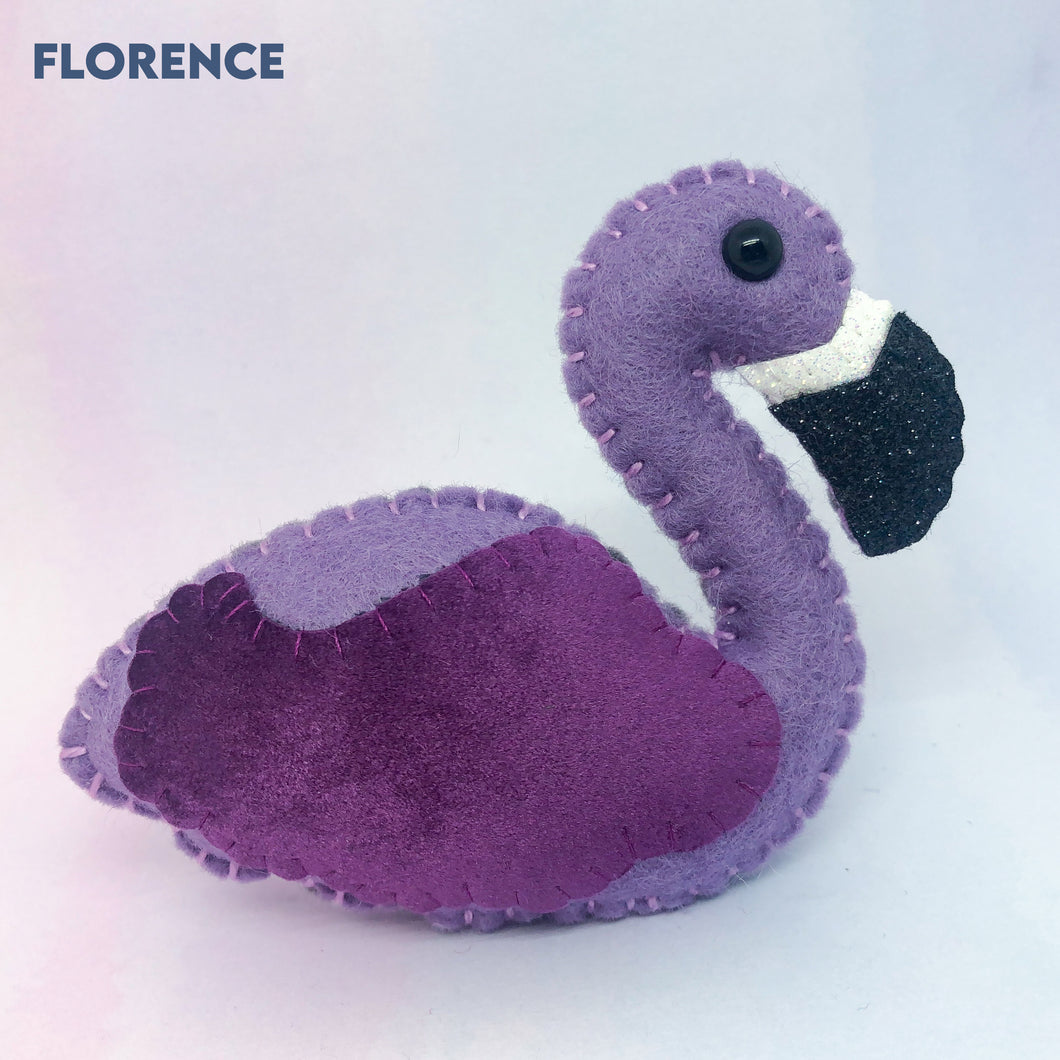 Collectable Pocket Hug -  Florence Flamingo Essential Oil Diffuser Plushie