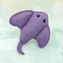 Load image into Gallery viewer, Pocket Hug -  Solid Color Stingrays Essential Oil Diffuser Plushies

