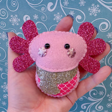 Load image into Gallery viewer, LIMITED EDITION! Collectable Hug -  Scarf Buddy Axolotl Essential Oil Diffuser Plushie
