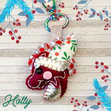 Load image into Gallery viewer, LIMITED EDITION! Collectable Keychain Hug -  Holly Dragon Essential Oil Diffuser Plushie

