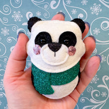 Load image into Gallery viewer, LIMITED EDITION! Collectable Hug -  Scarf Buddy Panda Essential Oil Diffuser Plushie
