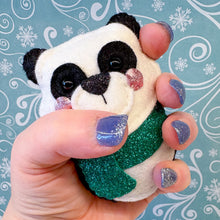 Load image into Gallery viewer, LIMITED EDITION! Collectable Hug -  Scarf Buddy Panda Essential Oil Diffuser Plushie

