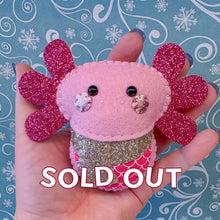 Load image into Gallery viewer, LIMITED EDITION! Collectable Hug -  Scarf Buddy Axolotl Essential Oil Diffuser Plushie

