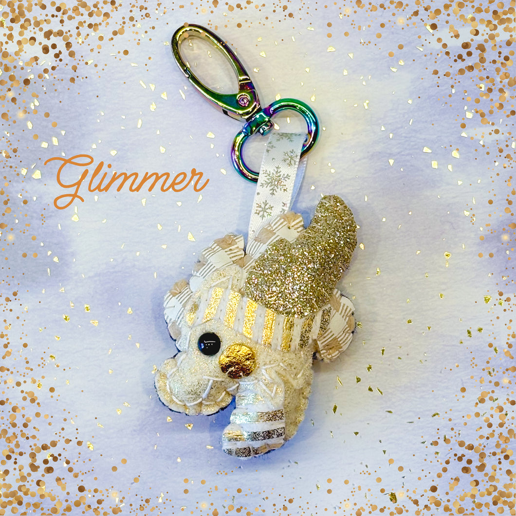 LIMITED EDITION! Collectable Keychain Hug -  Glimmer Dragon Essential Oil Diffuser Plushie