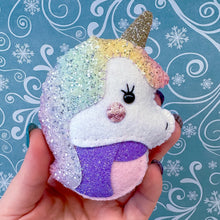 Load image into Gallery viewer, LIMITED EDITION! Collectable Hug -  Scarf Buddy Unicorn Essential Oil Diffuser Plushie
