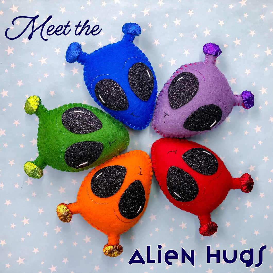 NEW! Pocket Hug - Alien Essential Oil Diffuser Plushie