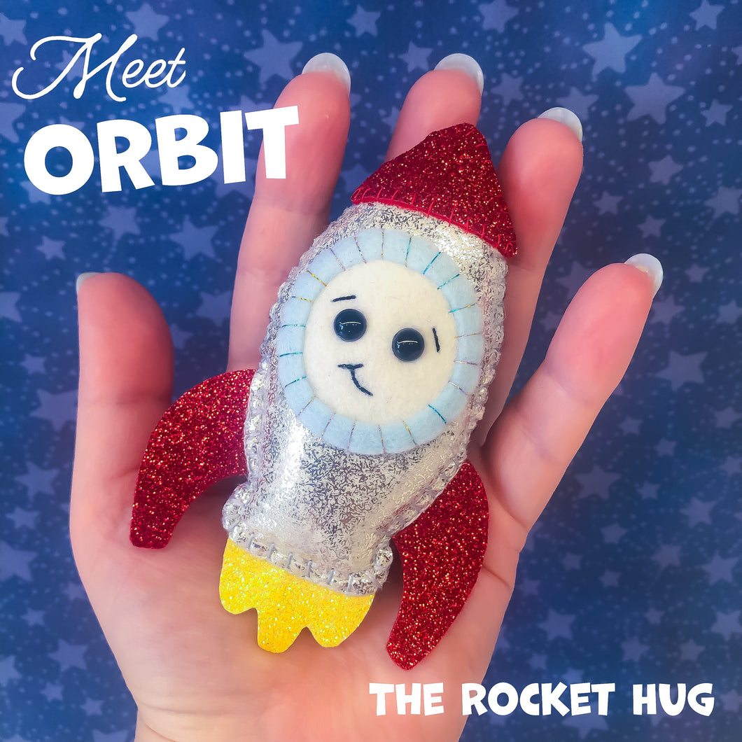 NEW! Pocket Hug - Orbit the Rocket Essential Oil Diffuser